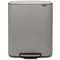 Brabantia Bo Pedal Bin pedálos szemetes, 60L, acél, betonszürke