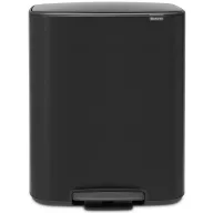   Brabantia Bo Pedal Bin pedálos szemetes, 60L, acél, matt fekete