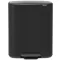 Brabantia Bo Pedal Bin pedálos szelektív kuka, 2x30L, acél, matt fekete