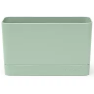   Brabantia mosogató rendszerező csepptálcával, 19x11,5x8,5cm, műanyag, jáde zöld