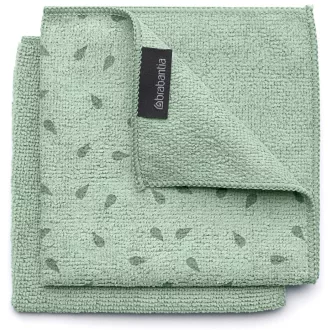   Brabantia 2db mikroszálas tisztítókendő, 30x30cm, jáde zöld
