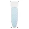 Brabantia vasalódeszka fix tálcával gőzállomásokhoz 124x38cm - B méret, fehér váz, friss fuvallat huzat