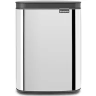  Brabantia Bo Waste Bin szemetes felnyitható fedővel, fali/álló, 4L, rozsdamentes, fényes