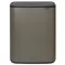 Brabantia Bo Touch Bin nyomófedeles hulladékgyűjtő, 60L, acél, platinaszürke
