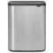 Brabantia Bo Touch Bin nyomófedeles hulladékgyűjtő, 60L, acél, rozsdamentes, ujjlenyomatmentes