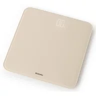   Brabantia ReNew digitális személyi mérleg 180kg/0,1kg, LED, elemes, üveg fedlap, világos bézs