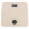 Brabantia ReNew elemmentes személyi mérleg, 150kg/0,1kg, nagy LED, dinamós, üveg fedlap, világos bézs