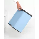 Brabantia Bo Waste Bin szemetes felnyitható fedővel, 12L, acél, álomkék