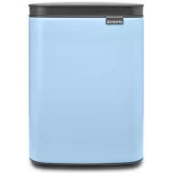   Brabantia Bo Waste Bin szemetes felnyitható fedővel, fali/álló, 4L, acél, álomkék