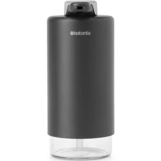   Brabantia konyhai pumpás szappanadagoló, 200ml üveg tartály, határtalan szürke rozsdamentes ház