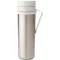 Brabantia Make & Take Insulated Flask duplafalú termosz kulacs fogantyúval, 6/12 óra hőtartás, 0,5L, rozsdamentes acél, világosszürke