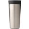 Brabantia Make & Take Insulated Cup duplafalú termosz pohár, benyomható fedővel, 6/8 óra hőtartás, 0,36L, rozsdamentes acél, sötétszürke