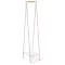 Brabantia Linn kompakt, polcos ruhatartó állvány, 34x170x47,6cm, bambusz rúd, acél váz, fehér