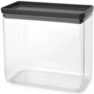   Brabantia tárolóedény 3,5L, halmozható, légmentesen záró fedő, sötétszürke