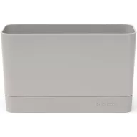   Brabantia mosogató rendszerező csepptálcával, 19x11,5x8,5cm, műanyag, középszürke