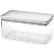   Brabantia tárolóedény 1,5L, halmozható, légmentesen záró fedő, lapos, világosszürke