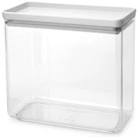   Brabantia tárolóedény 3,5L, halmozható, légmentesen záró fedő, világosszürke
