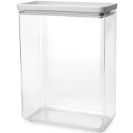   Brabantia tárolóedény 5,4L, halmozható, légmentesen záró fedő, világosszürke