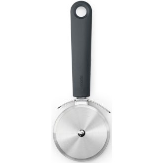   Brabantia TASTY+ pizzaszeletelő, akasztóval, rozsdamentes, műanyag, sötétszürke