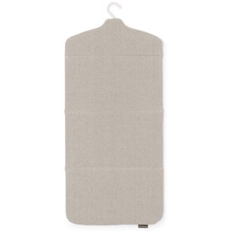   Brabantia felakasztható gőzdeszka, vállfás kampóval, forgatható, összehajtható, pamut, műanyag, szürke