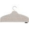 Brabantia gőzöléshez optimalizált ruhaakasztó vállfa, habbal töltött hőálló huzattal, forgatható kampó, szürke