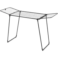   Brabantia HangOn Drying Rack Too ruhaszárító, 18m, integrált akasztó sín, 20kg, acél, matt fekete