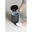 Javasolt felhasználási területe a WC-kben intim hulladékgyűjtésre.