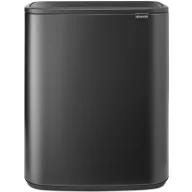   Brabantia Bo Touch Bin nyomófedeles szelektív szemetes, 2x30L, acél, magabiztos szürke