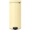 Brabantia NewIcon pedálos szemetes lecsapódásgátló fedővel, 30L, acél, kellemes sárga
