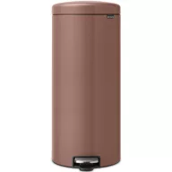   Brabantia NewIcon pedálos szemetes lecsapódásgátló fedővel, 30L, acél, szaténrózsaszín taupe