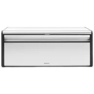   Brabantia Fall Front kenyértartó lehajtható mágneses ajtóval, 46,5cm, rozsdamentes, selyem