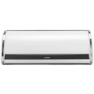   Brabantia Roll Top kenyértartó felgördülő fedővel, 44,5cm, 2 cipóhoz, acél, fehér