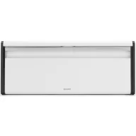  Brabantia Fall Front kenyértartó lehajtható mágneses ajtóval, 46,5cm, acél, fehér