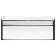   Brabantia Fall Front kenyértartó lehajtható mágneses ajtóval, 46,5cm, rozsdamentes, fényes