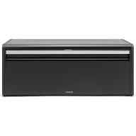   Brabantia Fall Front kenyértartó lehajtható mágneses ajtóval, 46,5cm, acél, matt fekete