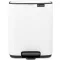 Brabantia Bo Pedal Bin pedálos szemetes, 7L, acél, fehér