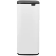   Brabantia Bo Touch Bin nyomófedeles szemetes, 30L, acél, fehér
