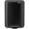 Brabantia Bo Pedal Bin pedálos szemetes, 4L, acél, matt fekete
