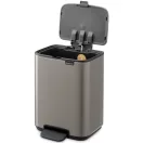Tökéletes párosítás - mellékelt Brabantia PerfectFit szemeteszsák mintacsomag (A kód).