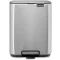 Brabantia Bo Pedal Bin pedálos szemetes, 7L, rozsdamentes acél, ujjlenyomatmentes