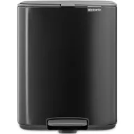   Brabantia Bo Pedal Bin pedálos szemetes, 12L, acél, matt fekete