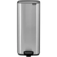   Brabantia Bo Pedal Bin pedálos szemetes, 30L, rozsdamentes acél, ujjlenyomatmentes