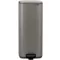 Brabantia Bo Pedal Bin pedálos szemetes, 30L, acél, platinaszürke