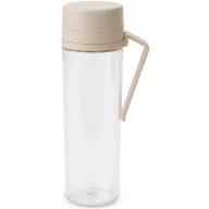   Brabantia Make & Take Water Bottle kulacs gyümölcsszűrővel, akasztós füllel, 0,5L, műanyag, világos bézs