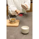 Brabantia Make & Take Breakfast Bowl utazó reggeliző csésze müzli tároló fedővel 0,5L, műanyag, világos bézs
