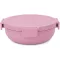 Brabantia Make & Take Salad Bowl salátástál feltét- és öntettartóval, szivárgásmentes clip-on fedővel 1,3L, műanyag, rózsaszín-lila
