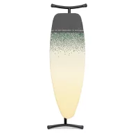 Brabantia vasalódeszka hőálló pihentető zónával, 135x45cm - D méret, fekete váz, Fairtrade pamut újhajnal huzat