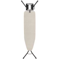 Brabantia vasalódeszka gőzölős támasszal 110x30cm - A méret, fekete váz, farmer szürke huzat