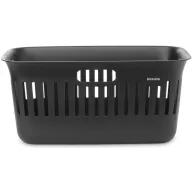   Brabantia Collect-It Laundry Basket műanyag szennyeskosár 40L, műanyag, fekete