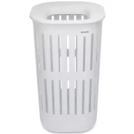   Brabantia Collect-It Laundry Basket magasított műanyag szennyestartó fedéllel, 55L, műanyag, fehér